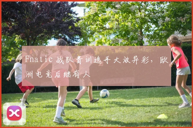 Fnatic 战队青训选手大放异彩,欧洲电竞后继有人